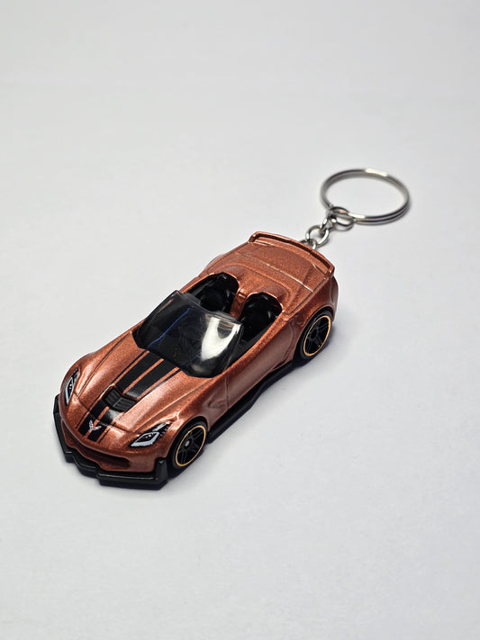 Corvette C7 Z06 Convertible Keychain