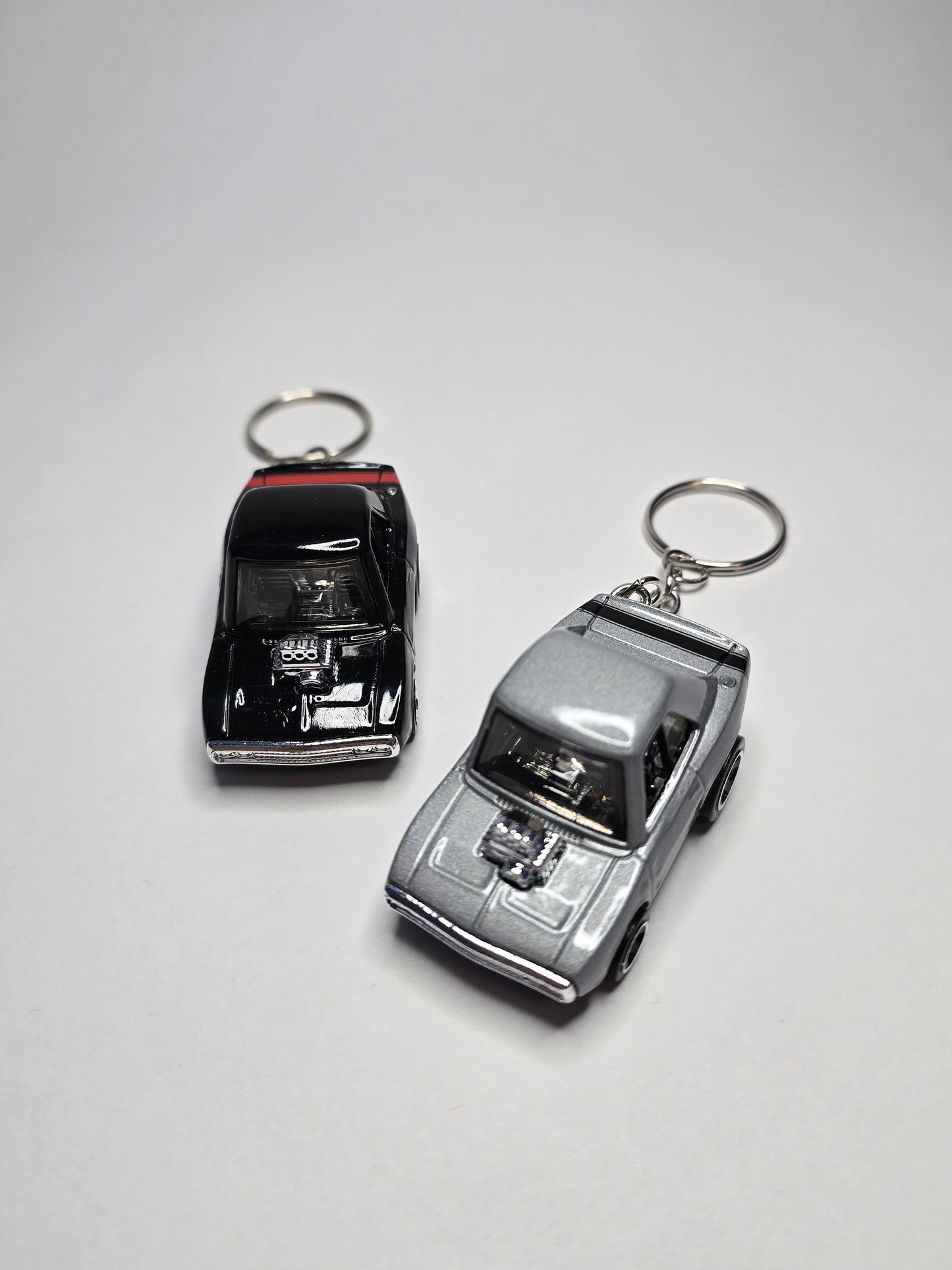 Dodge Charger Tooned Keychain