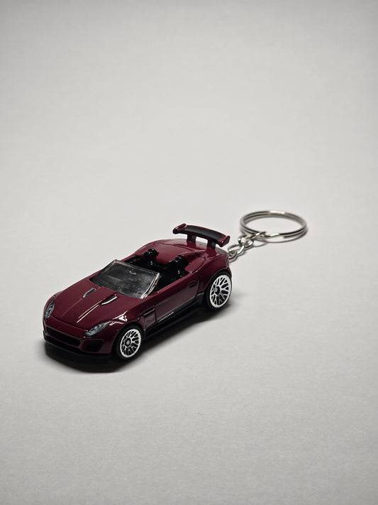 Jaguar F Type Keychain